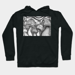 Color me Mushrooms coloring page Hoodie